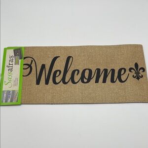 Sassafras Brown Welcome Insert Door Mat